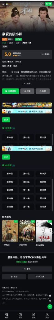 图片[7]-首涂第四十五套模板-苹果cmsv10仿爱奇艺-视频源码-CMS模板